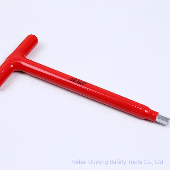 1000V Electrican/Electrical T Hex/Allen Wrench/Spanner, Dipped, IEC/En60900