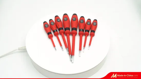 Multifunctional Screwdriver with Magnetic Slotted and Electricians Electrical Work Repair Tool Kit Screwdriver Set 