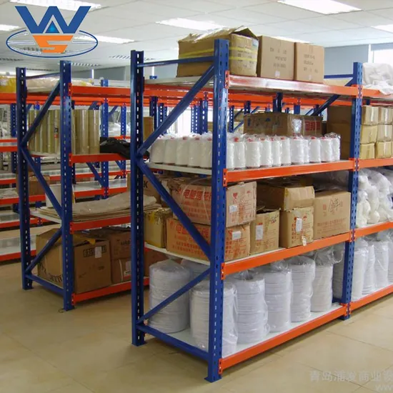 Selective Industrial Metal Long Span Shelving for Boxed Goods Storage 