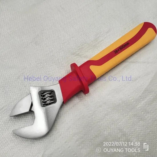 Electrical Tool 1000V Insulated/Insulation/Electrican Wrench/Spanner, 300mm, Injection 