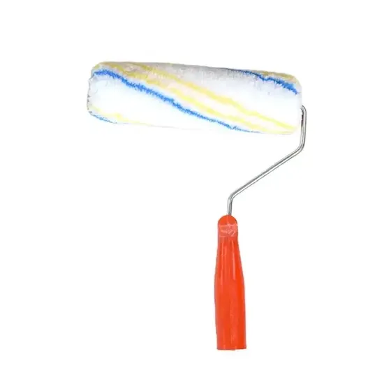Different Size Wall Paint Brush Paint Roller Brush with Plastic Handle 