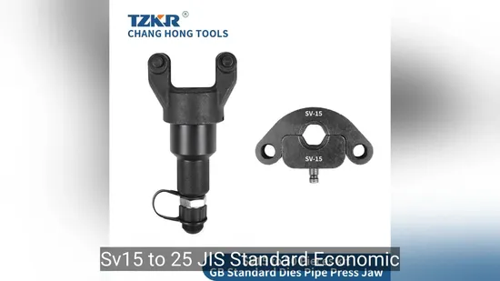 15 to 50 Plumbing Crimping Pipe Press Ring Die Economic Mold Carrier Jaw Crimping Tool 