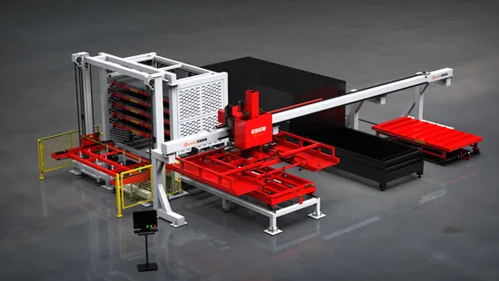 Unilateral Gantry Composite Loading and Unloading Robot and Storage Depot 