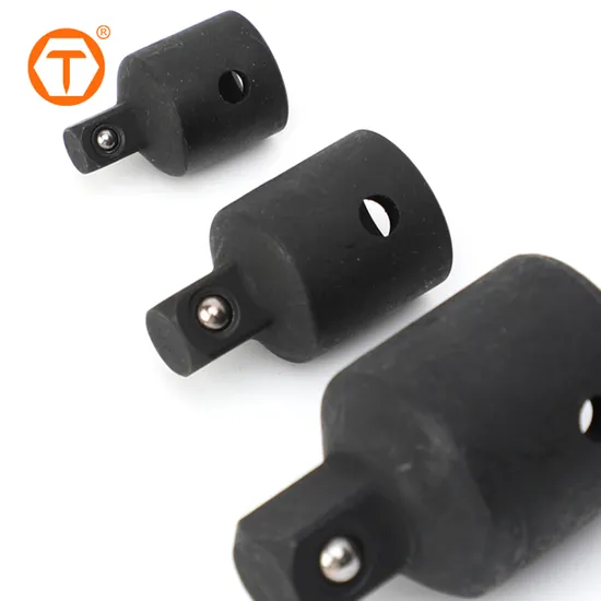 3PCS Drive Black High Hardness Impact Socket Wrench Adapter Converter Reducer Set 