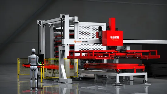 Composite Gantry Loading System and Fully Automated Panel Storage Warehouse 