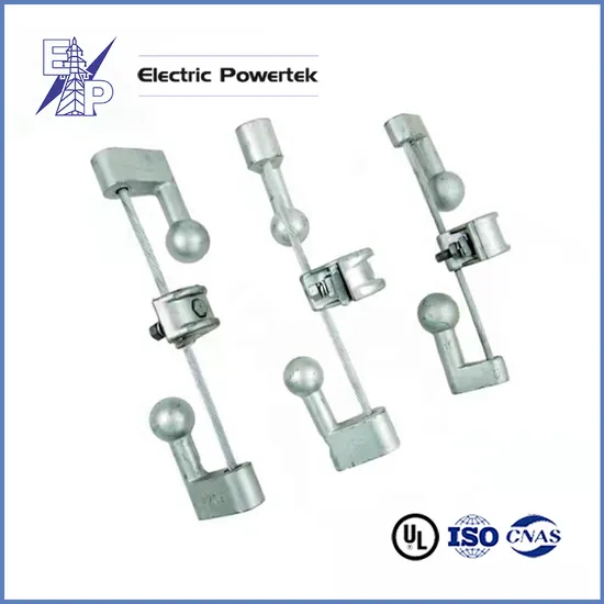Overhead Line Fitting Opgw Transmission Pole Line Fdz Type Vibration Dampers 