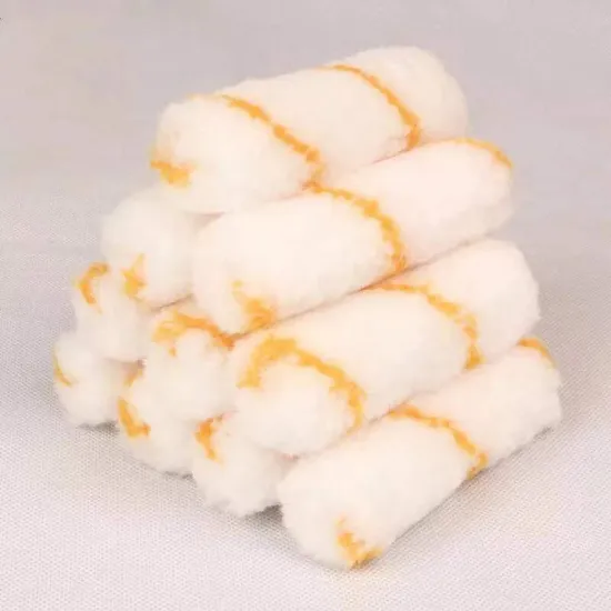 Decorative Paint Roller Brush with Plastic Handle Wall Painting Roller Brush 