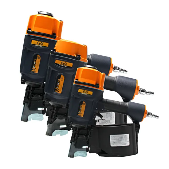 Cn55 Cn70 Cn83 Coil Plastic Collated Nail Gun Pneumatic Tools 